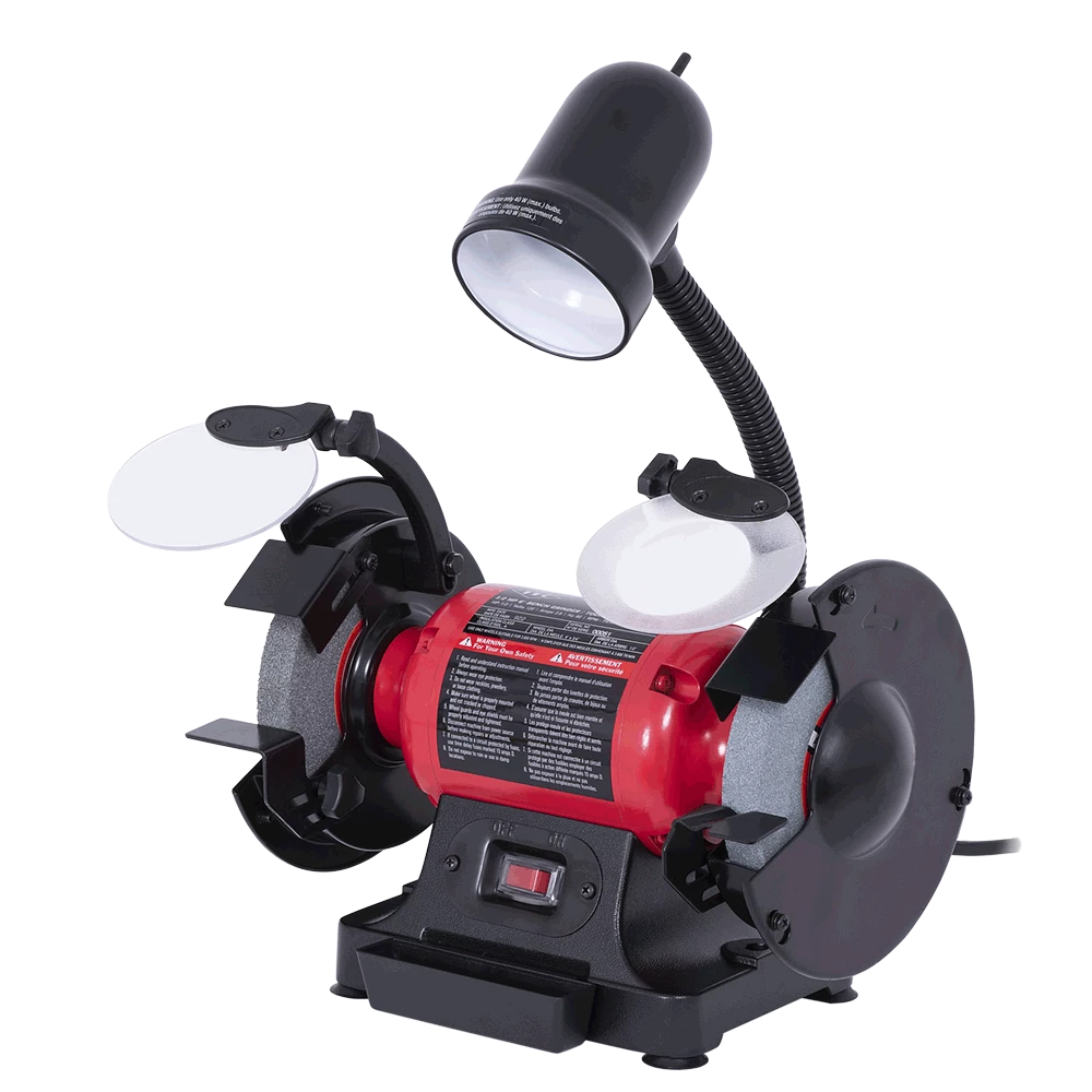 International Tool Company ITC 1/2 HP Bench Grinder - 6"