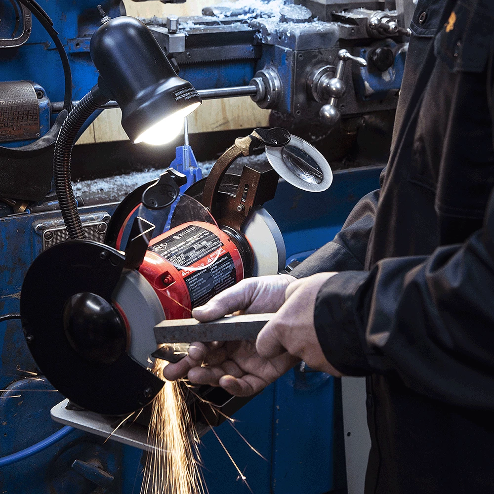 International Tool Company ITC 1/2 HP Bench Grinder - 6"