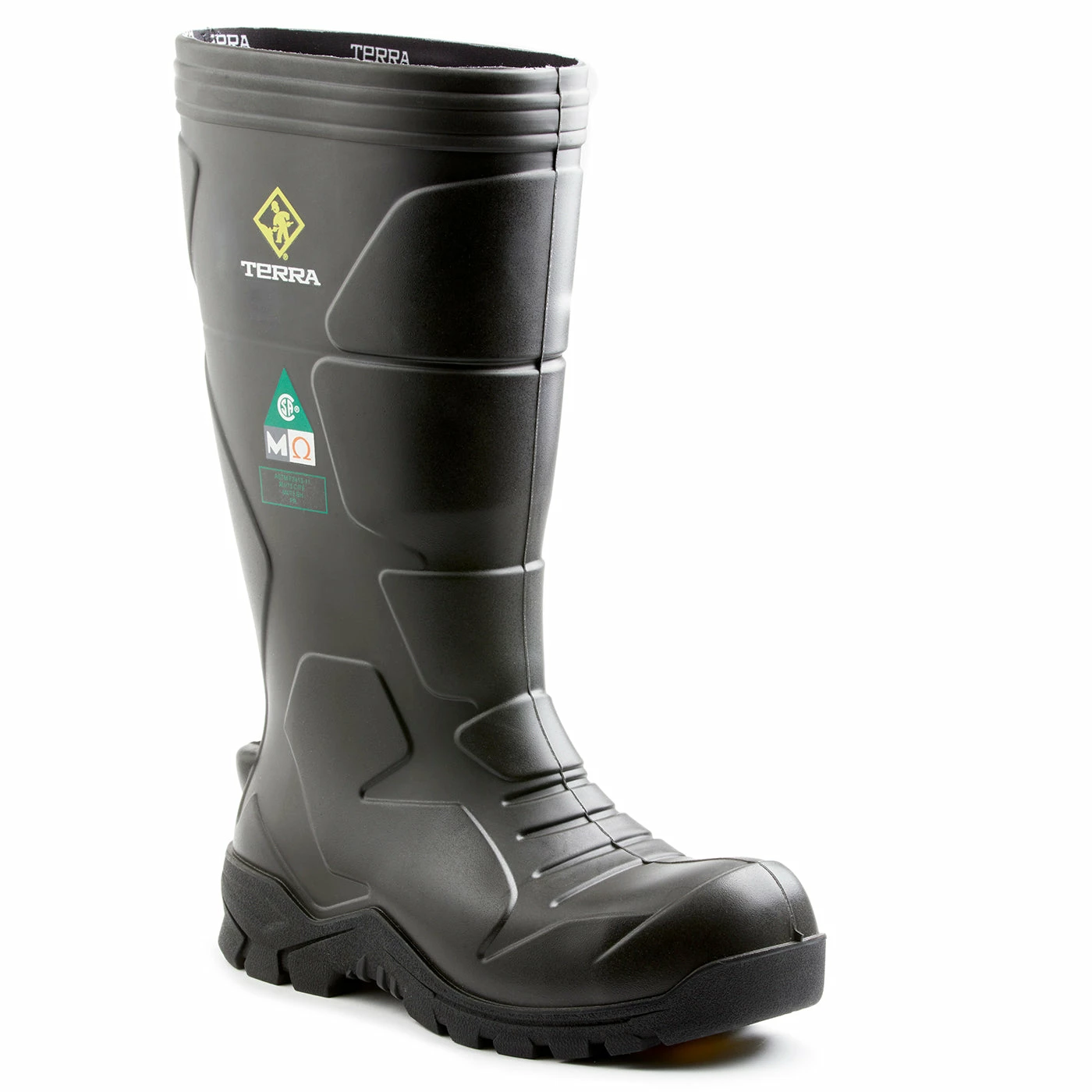 Terra Safety Footwear Terra Narvik Composite Toe Internal Metguard Men's Winter Safety Work Boots | Black | Sizes 8 - 16