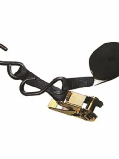 Dynaline Black Ratchet Strap 1 X 6" 2pk