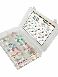 Techspan Bolt-On (Mid-Amp) Fuse Assortment Kit - 60 Pcs