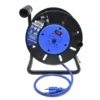 Lighting FlexiCord Extension Cord Storage Reel W/ 4 Grounded Outlets, 15A Circuit Breaker & Switch