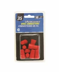 LightWay Electrical Supplies Electrical Twist-On Wire Connectors - 10 Pack - Various Sizes