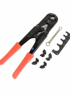 Firm Grip Multi-Head PEX Crimp Set Tubing And Fittings