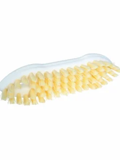 Globe Commercial Products 9 Inch Pointed Poly Bristle Scrub Brush