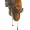 Work Hats Crowncap Raccoon Aviator | Cork/Natural