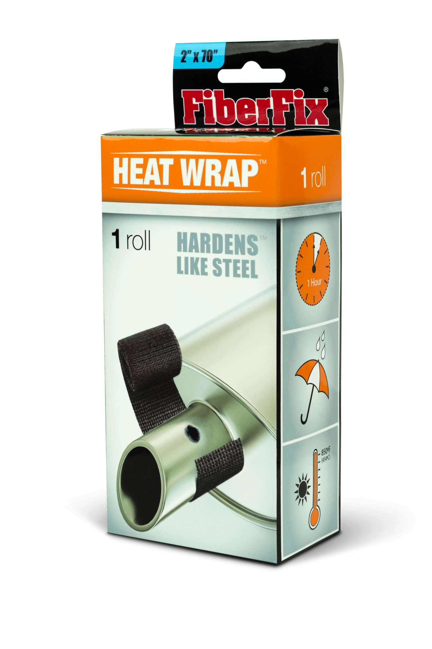 Maintenance Supplies FiberFix Heat Wrap - 2" X 70" Roll