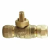 Cambridge Brass Waterworks Products Iron Pipe Size LF Brass Compression Curb Stop