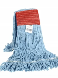 Globe Commercial Products Syn-Pro® Synthetic Looped-End Heavy Duty Wide Band Mop Heads Cleaning Tools