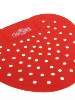 Globe Commercial Products Vinyl Urinal Screens | Various Scents | Pack Of 10 Cleaning Supplies