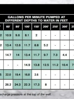Flotec FP 3222 3/4 HP 10 GPM Submersible Well Pump