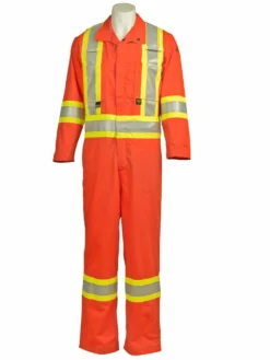 KELTEK Apparel KELTEK 384S Flame Resistant CSA Coverall | Orange | S-6XL (HRC 2) Flame Resistant Work Wear