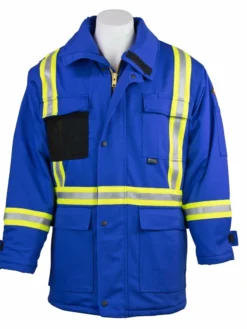 KELTEK Apparel Flame Resistant Work Wear KELTEK 386S Insulated Flame Resistant Hi-Vis Premium Parka | S-5XL (HRC 4)