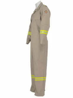 KELTEK Apparel Flame Resistant Work Wear KELTEK 390 Flame Resistant Tuff Weld Welding Coverall | Tan | Sizes 40-60 (HRC 2)