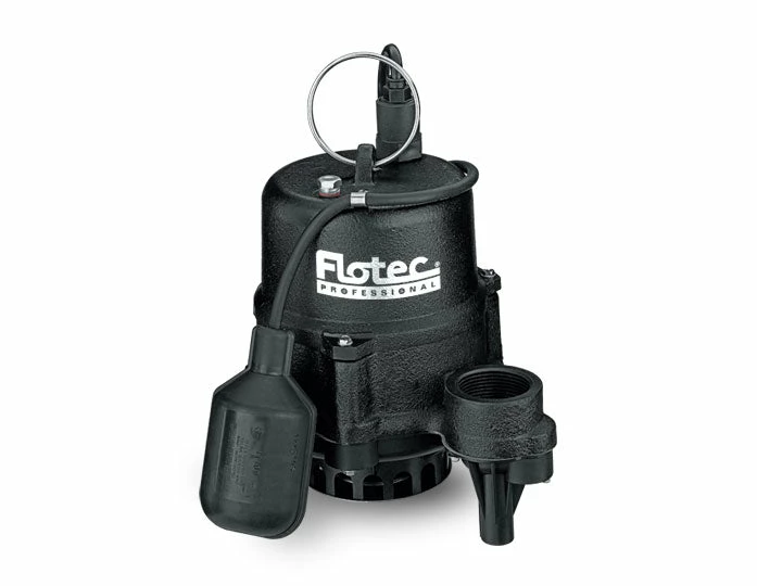 Flotec Professional Flotec E5005TLT Cast Iron Effluent Pump | 1/2 HP | 115V Dewatering Pumps