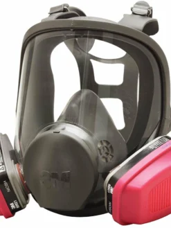 3M 6000 Series Full Face Respirator Face Mask | Small, Medium Or Large