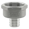 Tubing And Fittings Plumb-Eeze Stainless Steel FPT X PEX Adapter