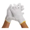 Unex White Knit Poly/Cotton Glove Liners - Pack Of 12 Pairs Work Gloves