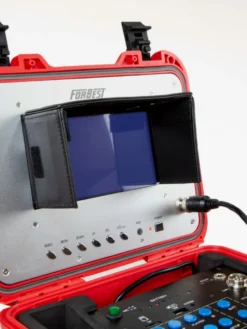Forbest Sewer/Drain Camera, W/Self Leveling, Transmitter, Meter Counter (Layflat Design) 130FT