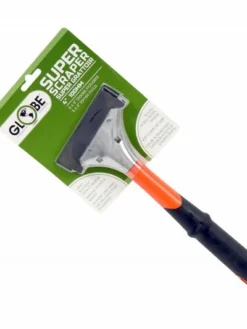 Globe Commercial Products 4″ Heavy Duty Scraper, 12″ Long With 6 Blades Cleaning Tools