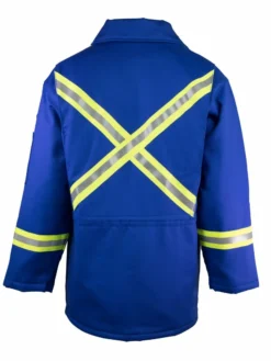 KELTEK Apparel KELTEK 423S Insulated Flame Resistant Hi-Vis Contractor Parka | Blue | S-5XL (HRC 4)