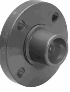 Lasco 1/2" To 6" Sch 80 PVC Loose Ring Vanstone Flange X Spigot Fittings And Valves
