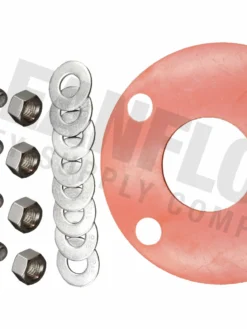 Cleanflow 316 SS Flange Bolt Packs With Gaskets - ANSI 150#