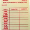Cleanflow Monthly Safety Equipment Inspection Tags