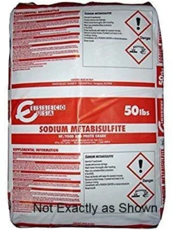 Cleanflow Water Treatment Chemicals Sodium Metabisulfite | 22.7 Kg Bag