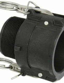 Greenline Polypropylene Camlock Type B | Female Camlock X MPT | 1" To 4" Sizes Hose And Fittings