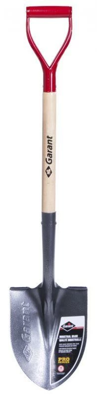Garant GHR2FD Pro Series Round Blade Shovel | D-Grip Wood Handle