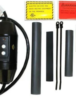 King Electrical SRK08 Heat Trace Plug-In Connection Kit W/ GFCI Device Drain Cleaners And De-Icers