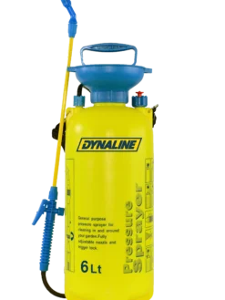Dynaline Handheld Pressure Sprayer With Hose And Wand Cleaning Tools