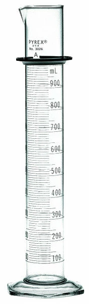 Pyrex Glass Graduated Cylinders
