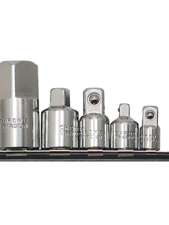 Jet Chrome Socket Adapter Set - 5 Piece