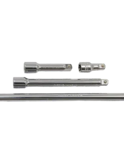 Jet 3/8" Dr. Chrome Extension Bar Set - 4 Piece