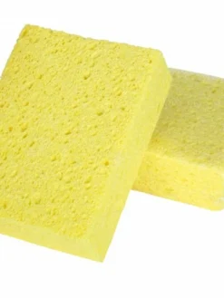 Globe Commercial Products Cleaning Tools Yellow Cellulose Sponges (Case Of 50)