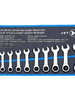 Jet Stubby Ratcheting Wrench Sets