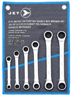 Jet Ratcheting Double Box Wrench Sets Hand Tools