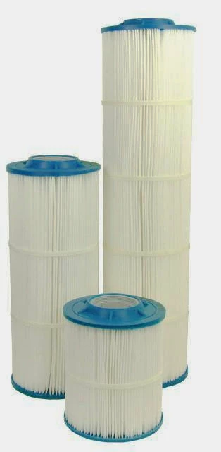 Harmsco Hurricane Harmsco 20" X 7.75" OD Pleated Polyester Sediment Filters Commercial Water Filters And UV Parts