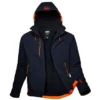 Helly Hansen Workwear Work Wear Helly Hansen Chelsea Evolution Hooded Softshell | Navy | Small - 4XLarge