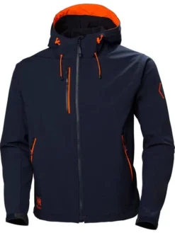 Helly Hansen Workwear Work Wear Helly Hansen Chelsea Evolution Hooded Softshell | Navy | Small - 4XLarge
