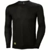 Helly Hansen Workwear Helly Hansen Lifa Long Sleeve Moisture Wicking Crewneck | Black | XSmall - 4XLarge