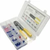 Techspan Solderless Terminal Assortment Kit - 151 Pcs Automotive Supplies