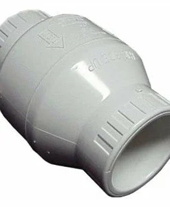 Cleanflow White PVC Swing Check Valves | 3/4" To 4" Sizes