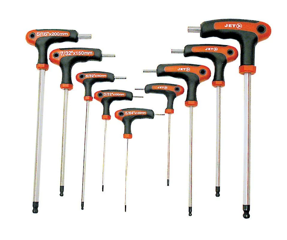 Jet Ergonomic L-Handle Style Hex And TORX Key Sets
