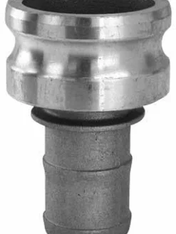 Greenline Hose And Fittings Aluminum Jump Size Camlock Type E | Male Camlock X Hose Shank | 2" To 4" Sizes