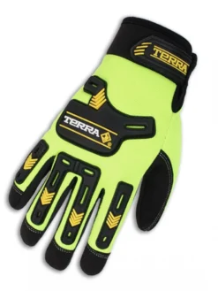 Terra Hi-Vis High Performance Work Gloves