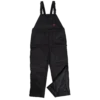 Tough Duck 7910 Insulated Waterproof Poly Oxford Bib Overalls | Black | Limited Size Selection Work Wear