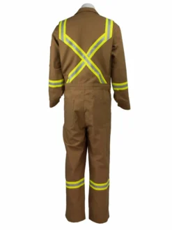 KELTEK Apparel KELTEK 7981S Flame Resistant 11oz Welding Coverall | Brown | Sizes 40-60 (HRC 2) Flame Resistant Work Wear